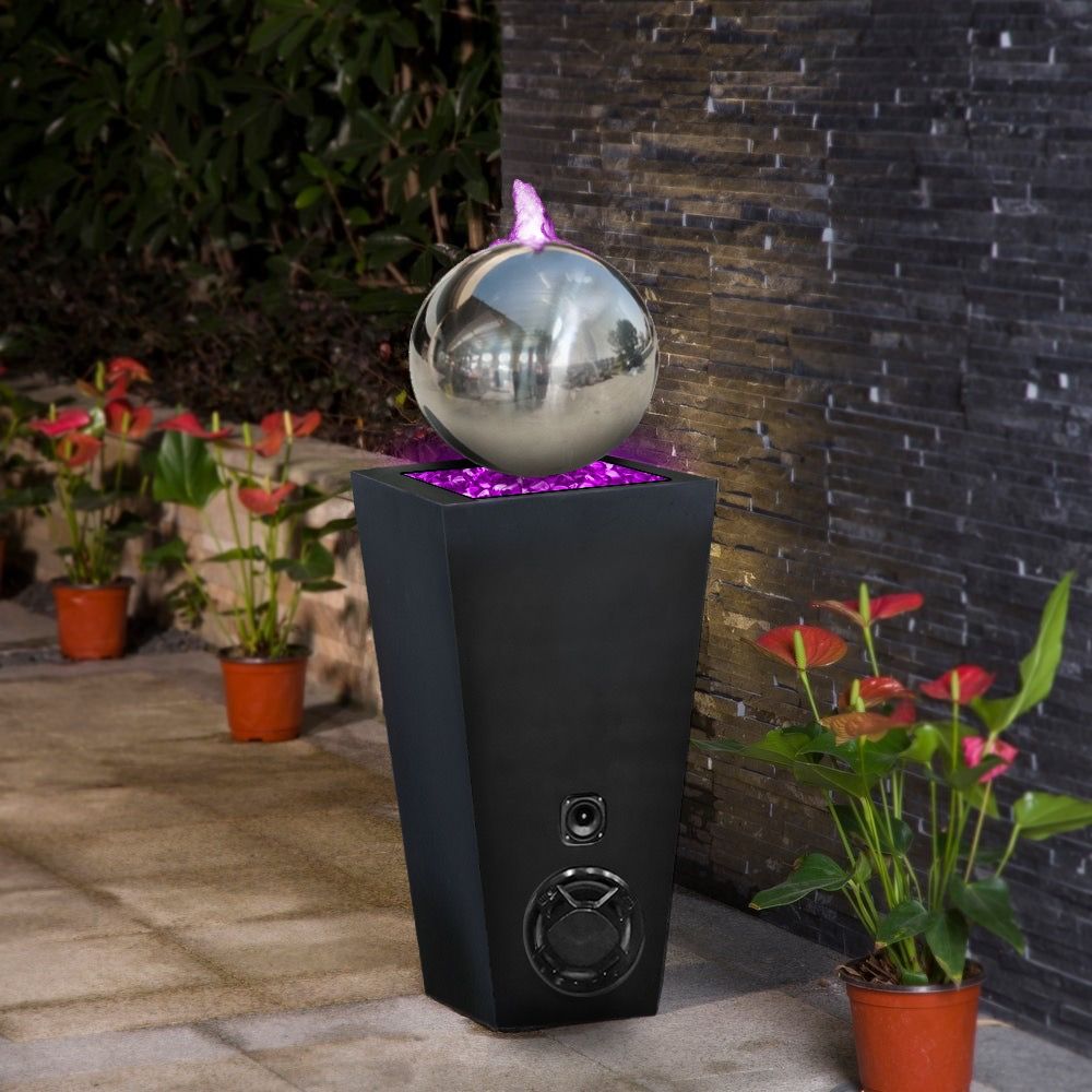 Bluetooth Water Fountain - Dark Gray