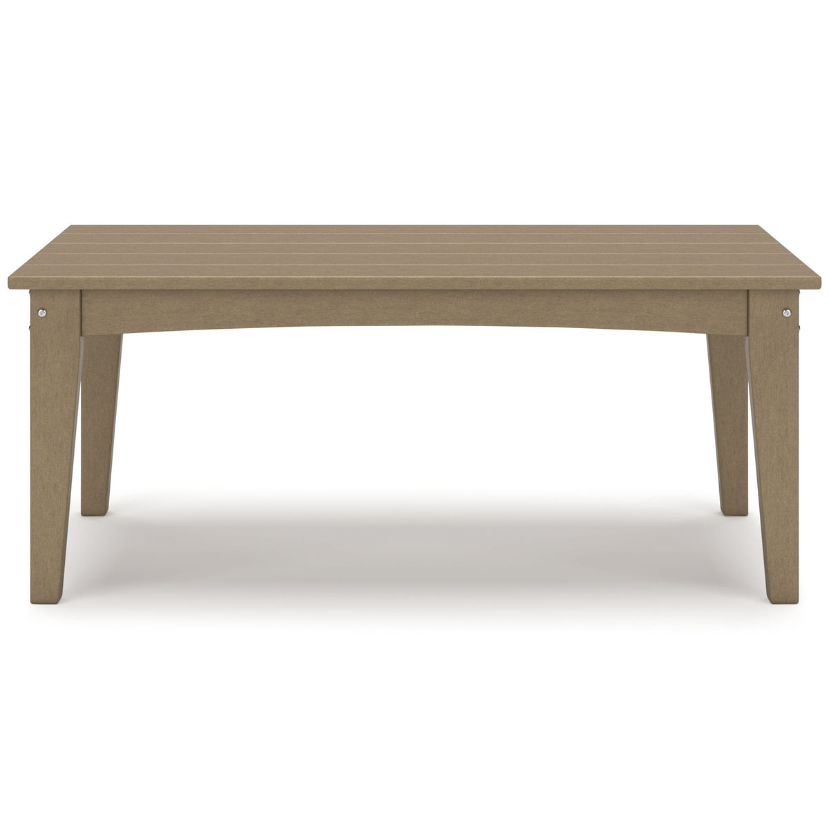 Hyland Wave - Rectangular Cocktail Table - Driftwood