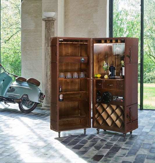 Portable Trunk Bar - Dark Brown