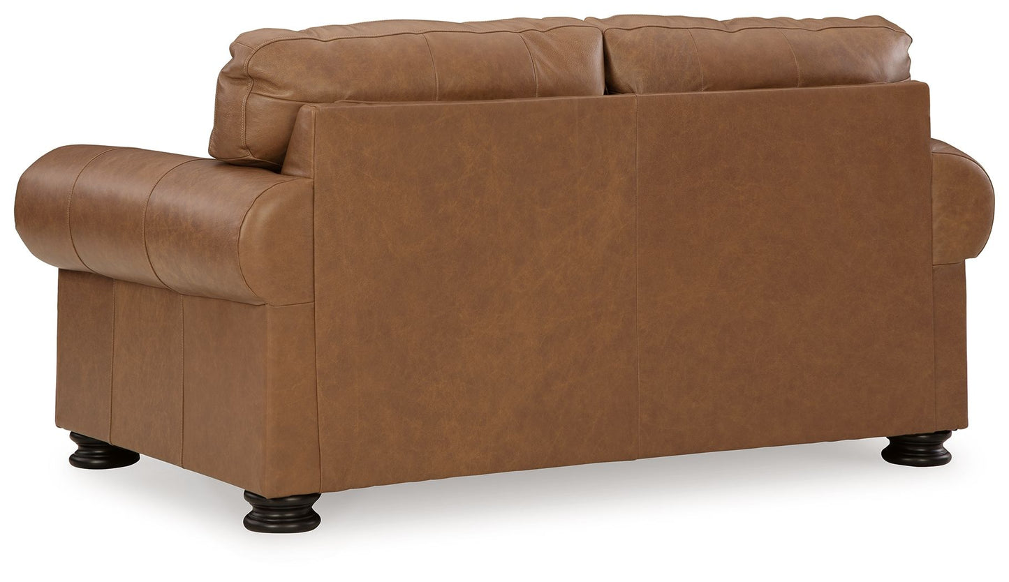 Carianna - Loveseat - Caramel