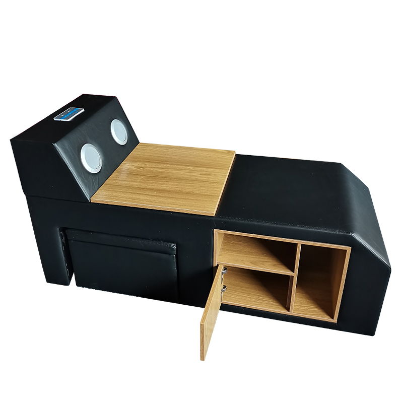 Recliner Bed Console - Black