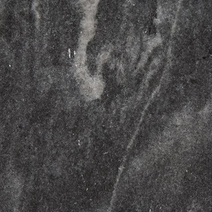 Caramont - Accent Table with White Base - Black / White / Gold Finish