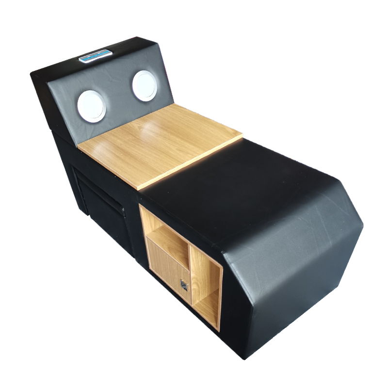 Recliner Bed Console - Black