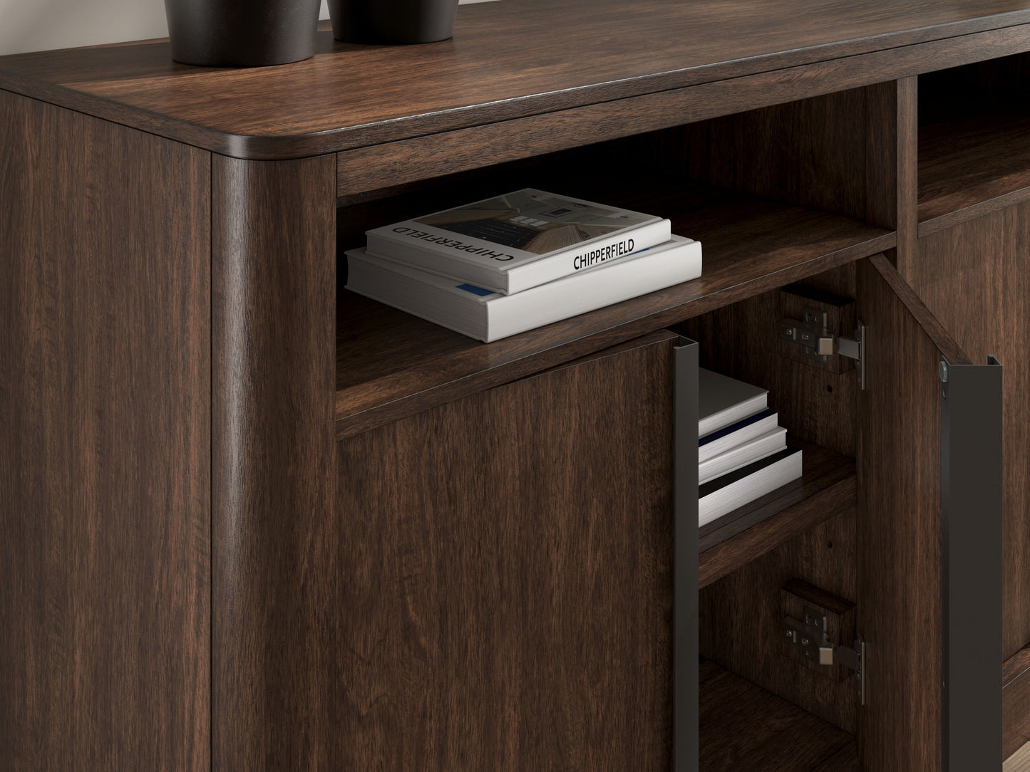 Dilenno - Dining Room Server - Dark Brown