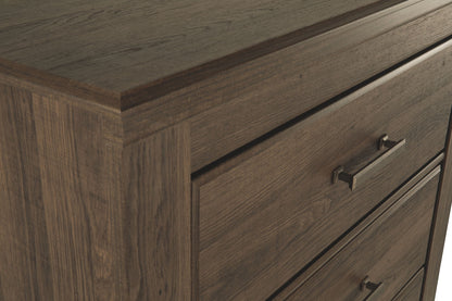 Juararo - Five Drawer Chest - Dark Brown
