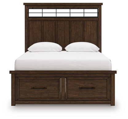 Taffenbrook - Panel Storage Bed