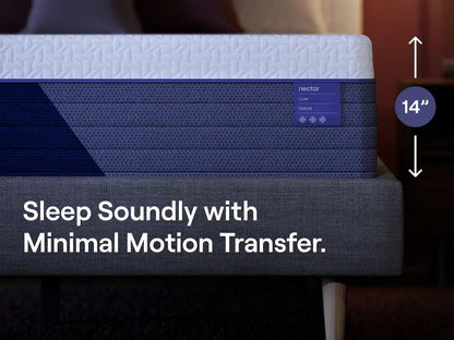 Nectar Luxe Hybrid - White - Mattress