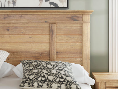 Makidern - Panel Storage Bed With Under Bed Storage Unit And Storage Footboard