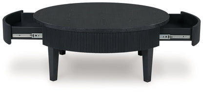 Marstream - Round Cocktail Table - Black