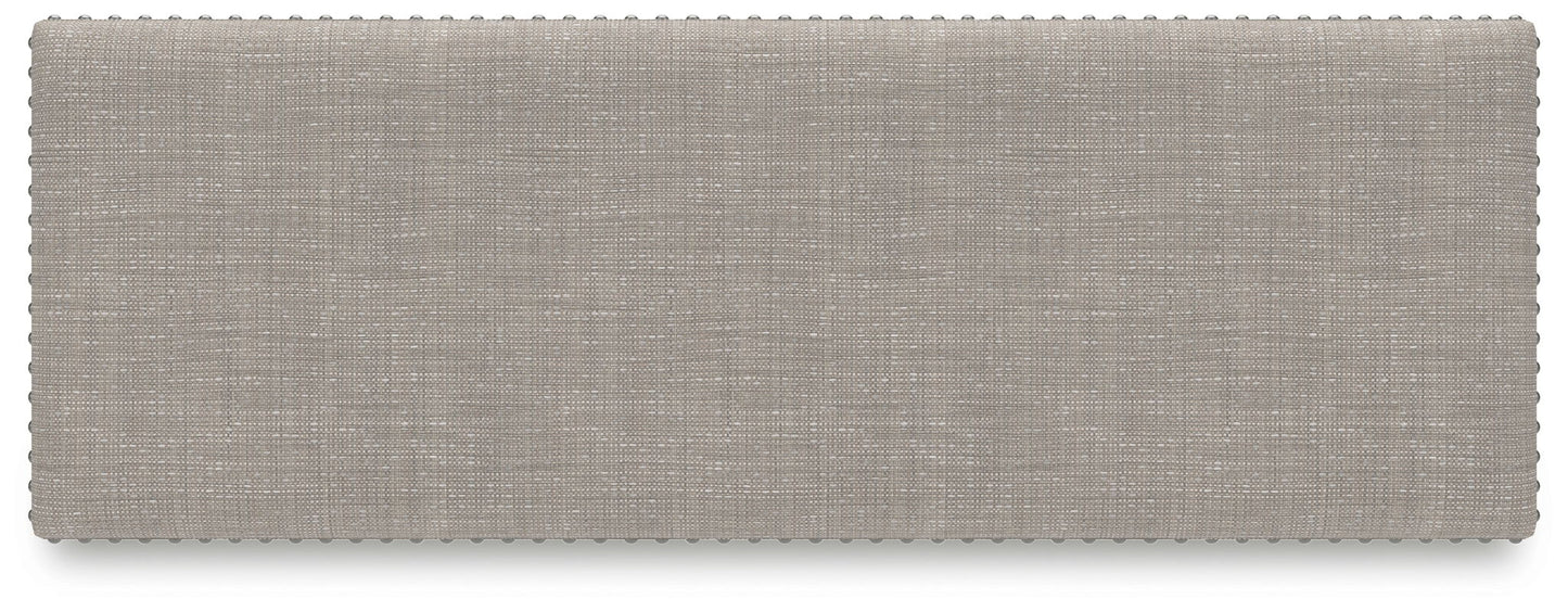 Robbinsdale - Dbl Counter Height Upholstered Dining Bench - Antique White