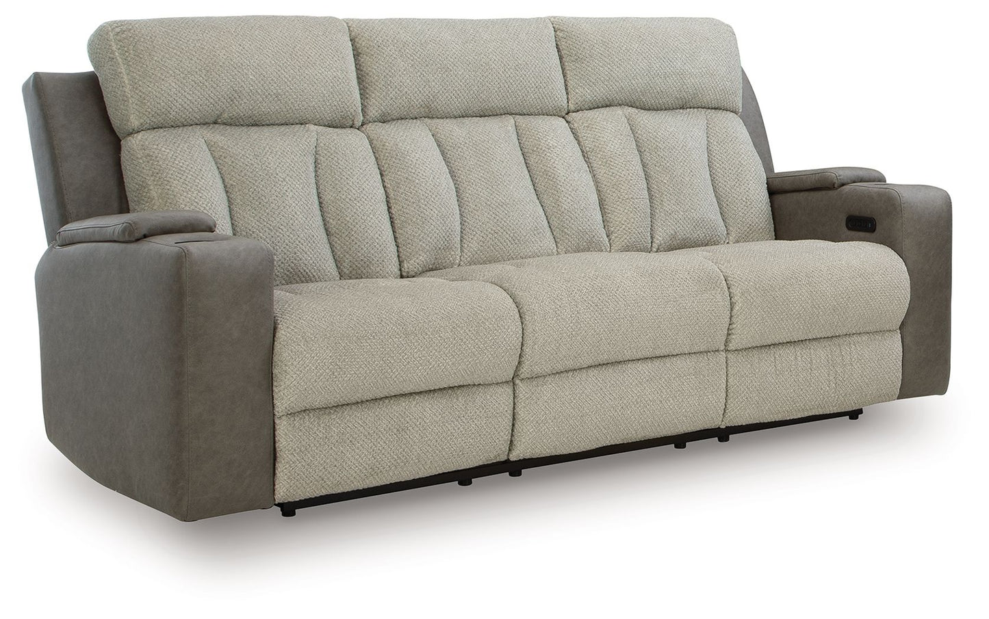 WhipLash - Power Reclining Sofa With Adj Headrest - Sisal