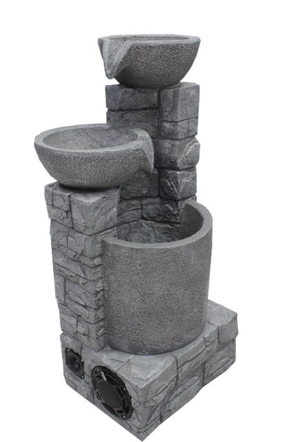 Bluetooth LED Water Fountain - Dark Gray