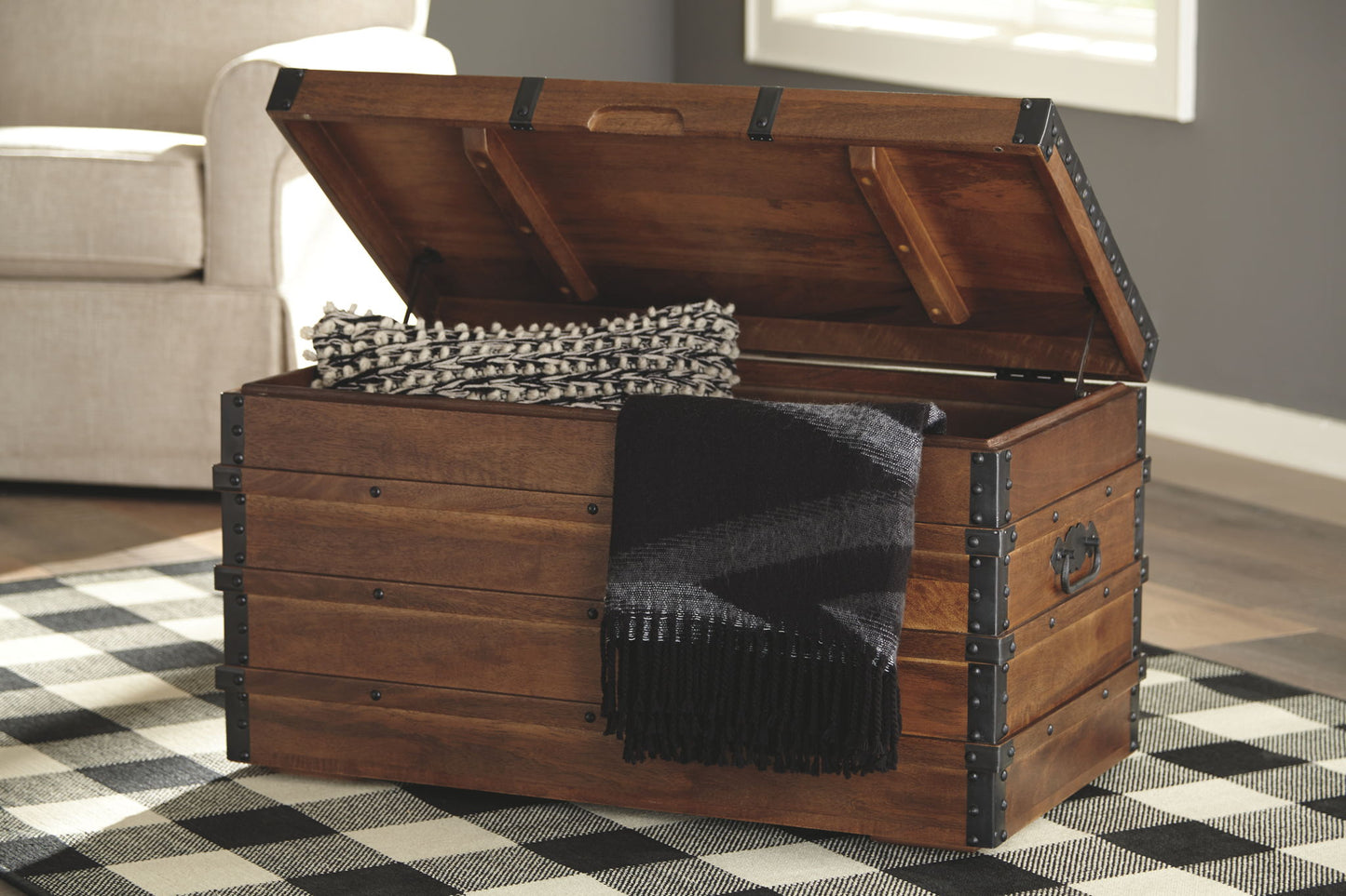 Kettleby - Storage Trunk - Brown