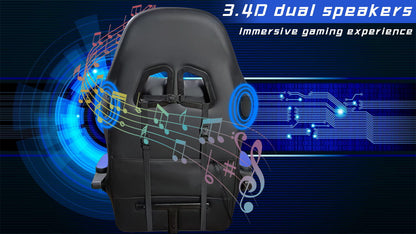 Gaming Bluetooth Chair - Blue & Black