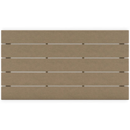 Hyland Wave - Rectangular Cocktail Table - Driftwood