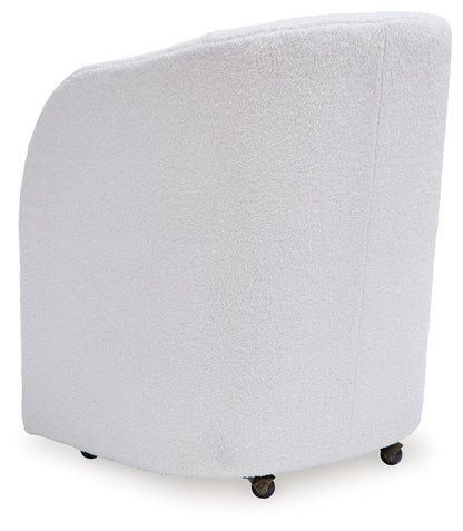 Rowanbeck - Dining Upholstered Arm Chair (Set of 2) - Ivory