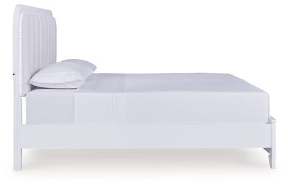 Jarlee - Upholstered Panel Bed