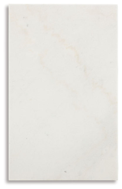 Fostead - Rectangular Cocktail Table - White / Espresso