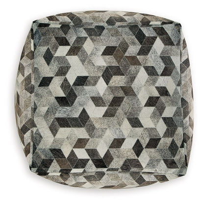 Albermarle - Pouf - Gray / Brown