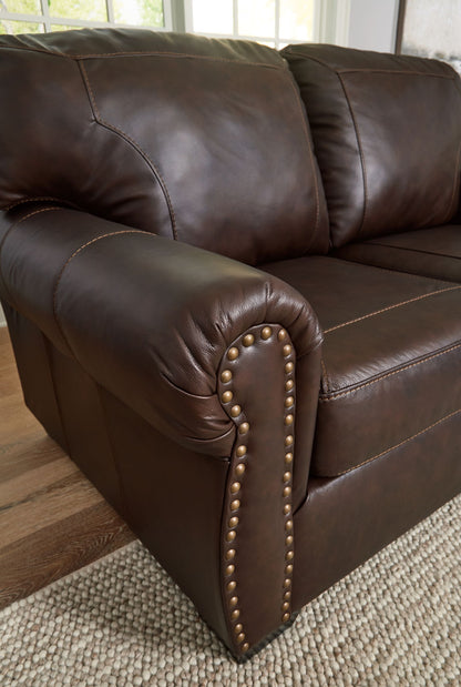 Colleton - Loveseat - Dark Brown