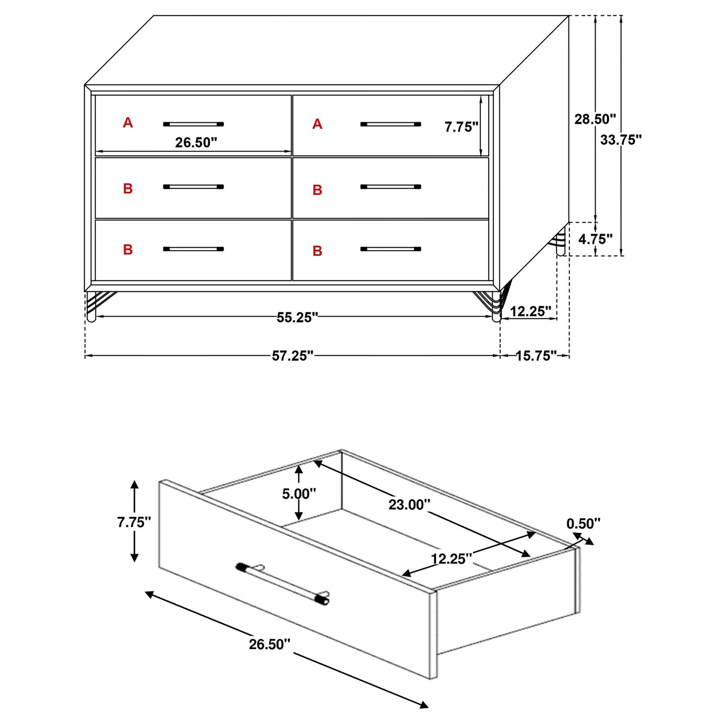 Malcolm - Bedroom Set With Wingback Design