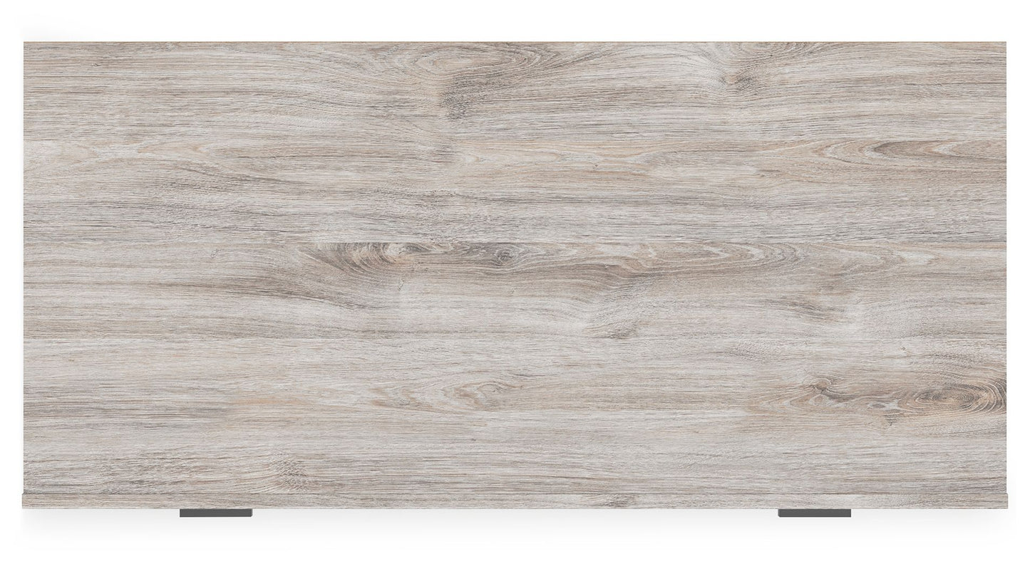 Vessalli - Five Drawer Wide Chest - Black / Gray