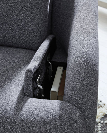 Alainmont Next-Gen Nuvella - Swivel Power Recliner