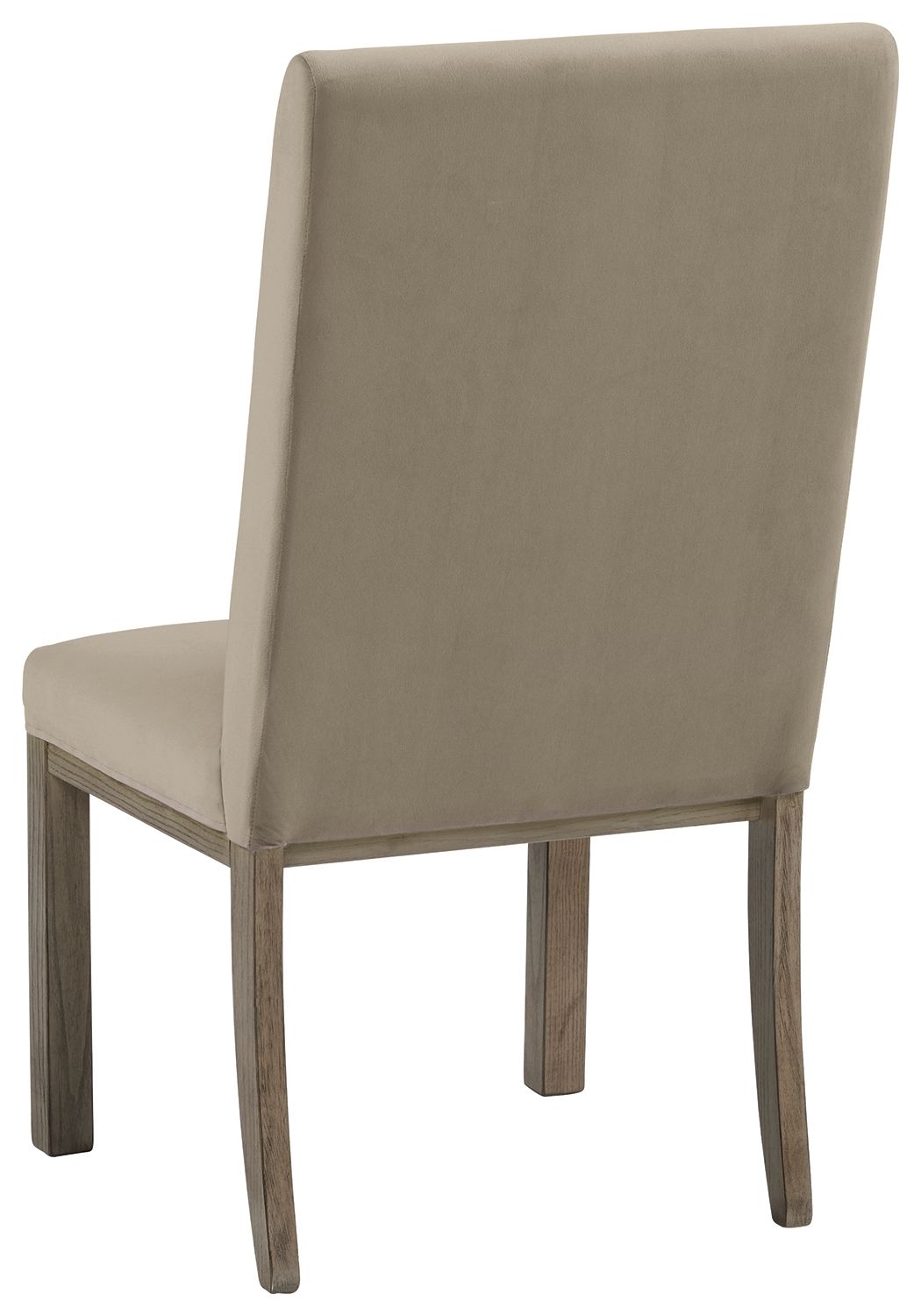 Chrestner - Dining UPH Side Chair (Set of 2) - Gray / Brown