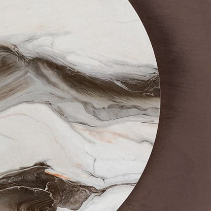 Jazmore - Nesting Cocktail Tables (Set of 2) - Brown / Brass Finish