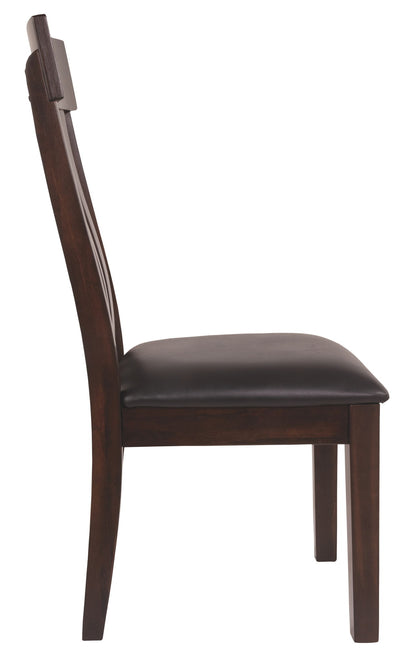 Haddigan - Dining UPH Side Chair (Set of 2) - Dark Brown