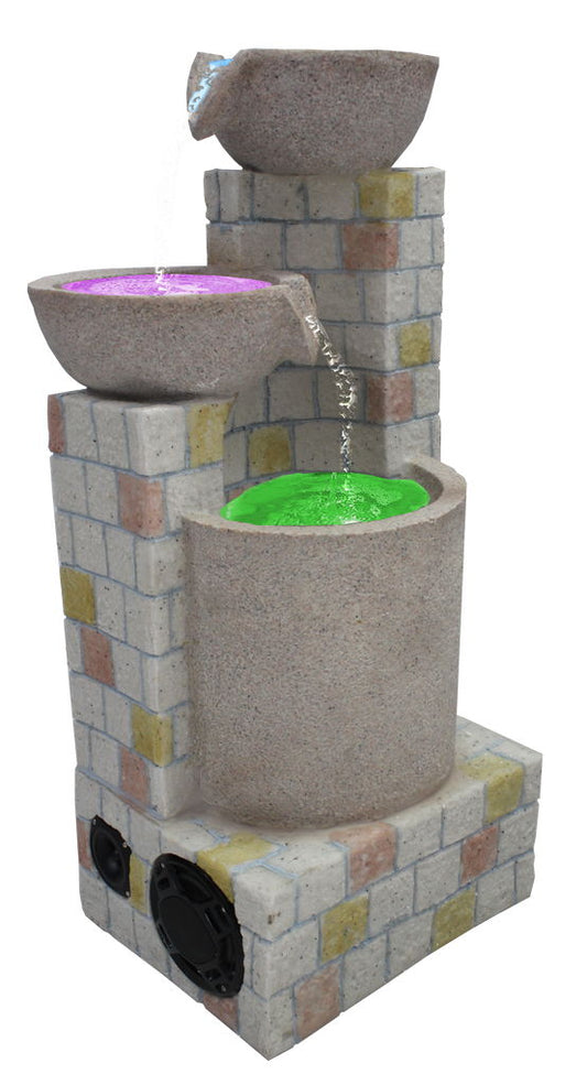 Bluetooth Water Fountain - Beige