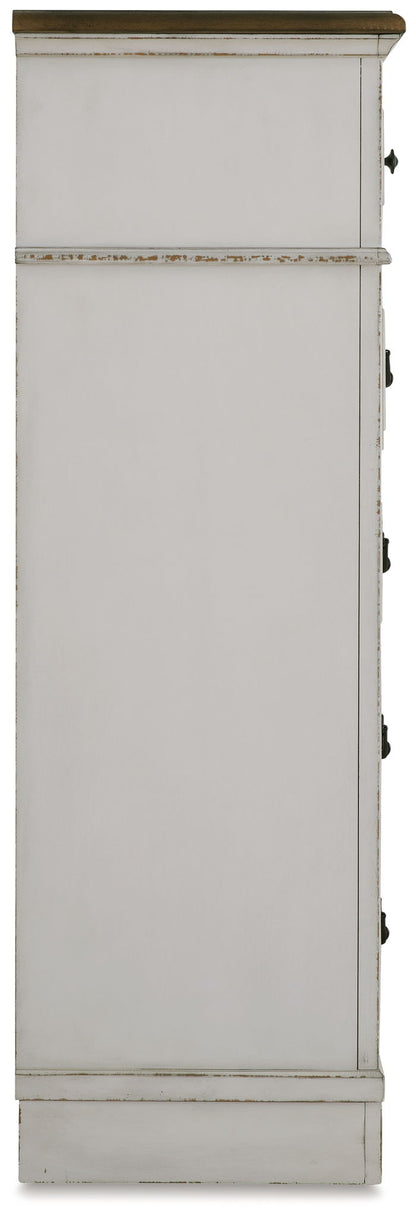 Blendon - Five Drawer Chest - Two-tone