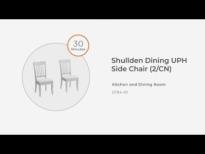 Shullden - Dining Room Side Chair (Set of 2) - Gray